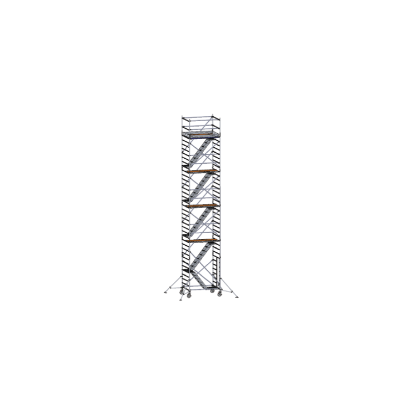 copy of Typ 733 HB Treppen-Rollgerüst, Plattformlänge 1.80 m und Gerüsthöhe 3.65 m