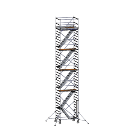 copy of Typ 733 HB Treppen-Rollgerüst, Plattformlänge 1.80 m und Gerüsthöhe 3.65 m