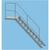 Typ 495.8 Treppe 45° mit Podest 6 Stufen